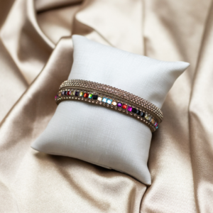 Pulseira Cristal Colorida