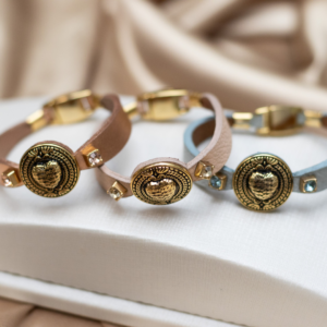 Pulseira Medalha Coração